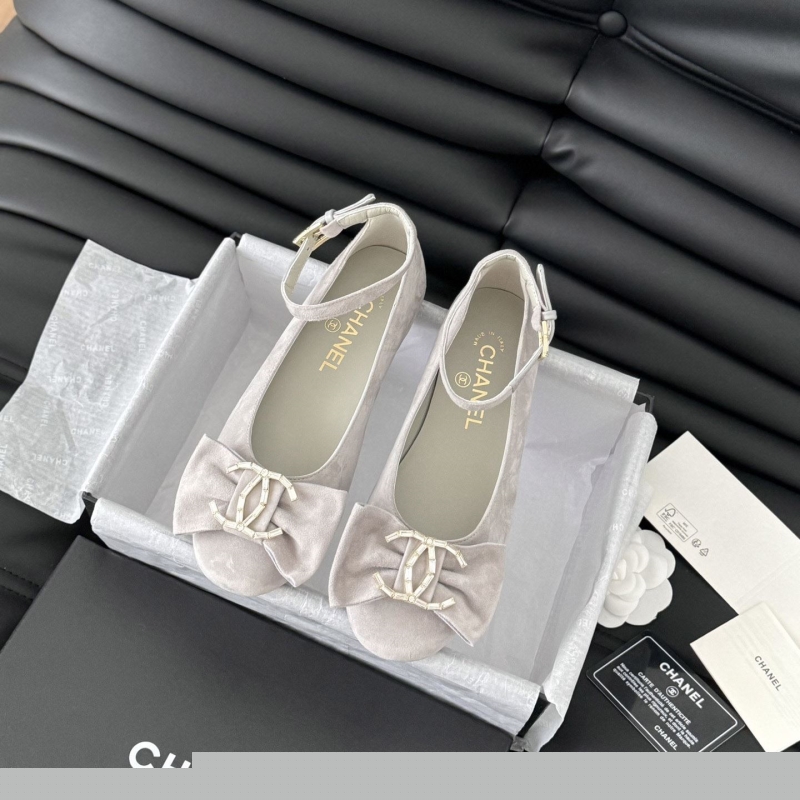 Ch*el flat shoes